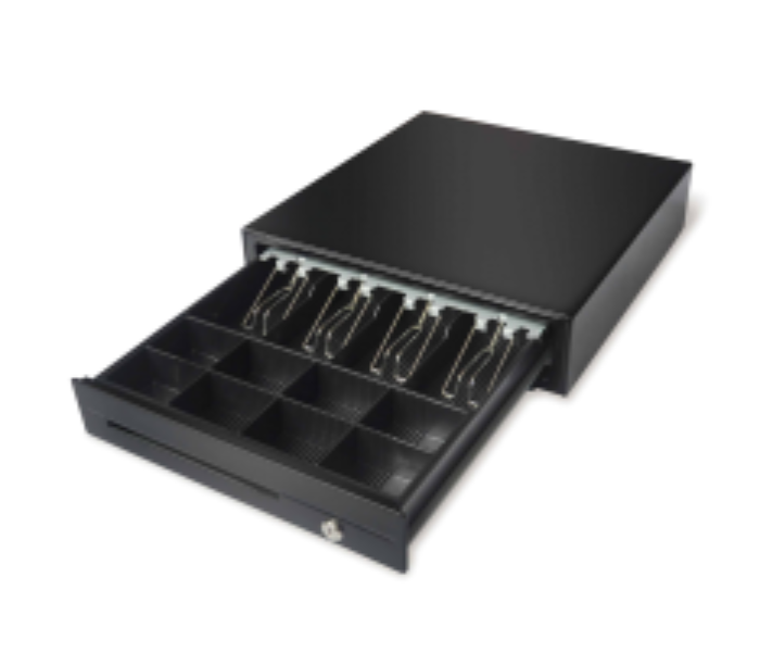 Pegasus PCD420 Standard Cash Drawer with RJ 11 Port Black 1 in UAE