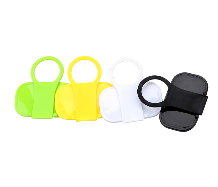 Generic MB Foldable Mobile Phone Wall Plug Socket Charging Rack Hang Holder - White 2 in UAE