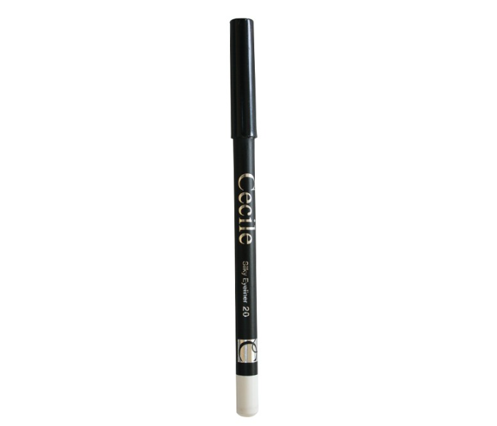 Cecile 20 Silky Eyeliner White 1 in OMAN