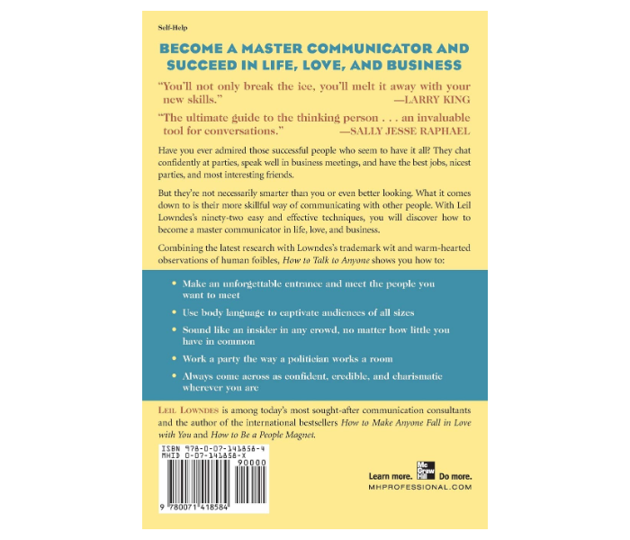 How to Talk to Anyone (Self Help)- McGraw-Hill Education E-Book 2 in OMAN