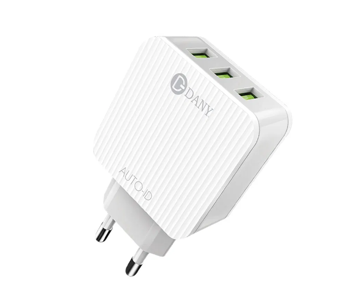 Audionic H130 Auto ID Enabled Home Charger - White 1 in UAE