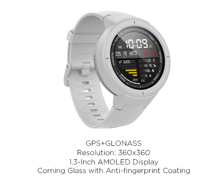 Amazfit Verge Smart Watch - White 5 in UAE