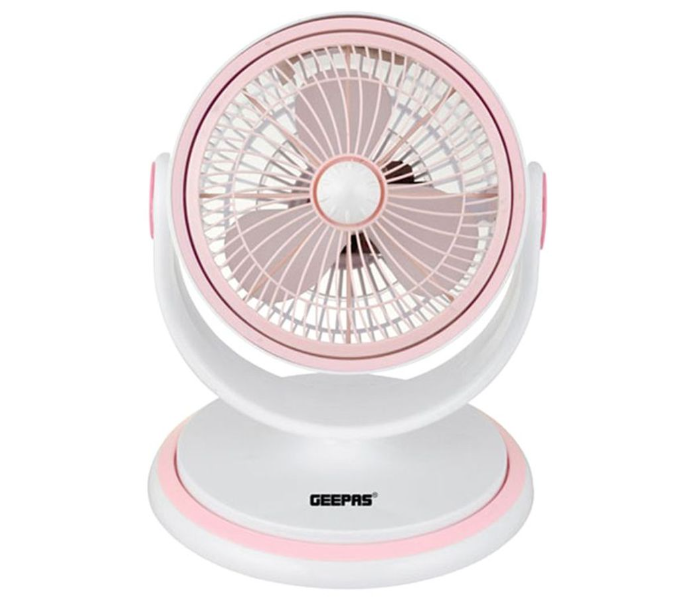 Geepas GF9631N 8 inches Table Fan White and Pink 1 in UAE