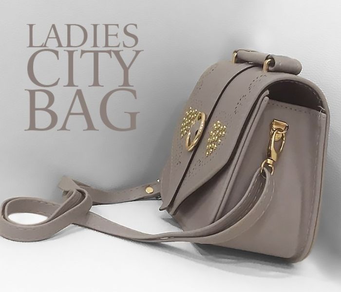 Victoria Mini City Design Beautiful Sling Bag for Women - Grey 2 in OMAN