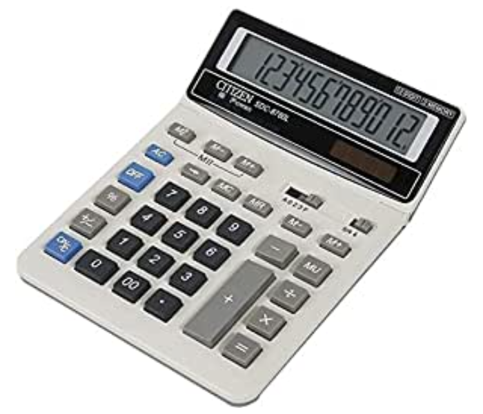 Citizen CTZ SDC 868L 12 Digit Basic Calculator White 1 in OMAN