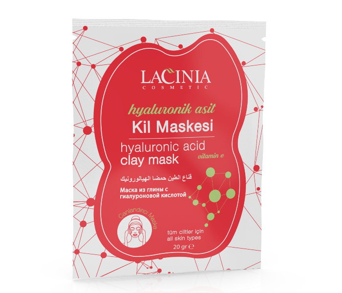 Lacinia Clay Mask Hyaluronic Acid Sachet 1 in OMAN