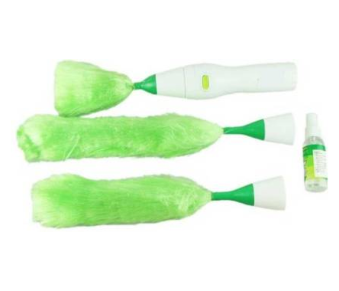 Generic 3873771 Rotating Go Duster Car Home Sofa Household Kitchen Laptop Cleaning Car Accessory Cleaner Wet And Dry Duster Set Green 3 in UAE