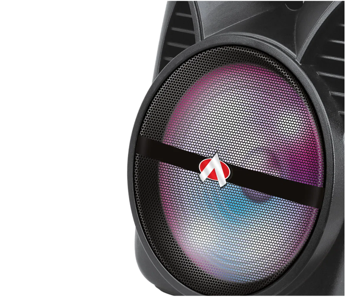 Audionic REX35 Single Trolley Bluetooth Speaker - Black 3 in UAE