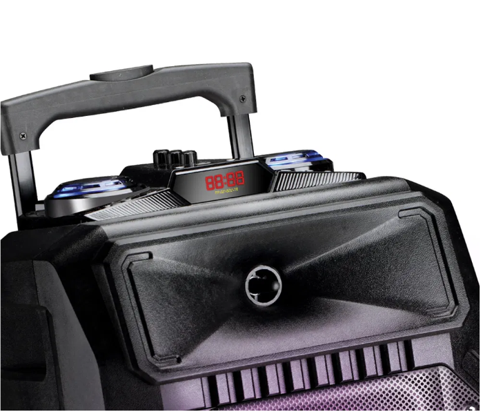 Audionic ROYALSTREETDJ1 Dual Purpose Single Trolley Speaker - Black 2 in UAE