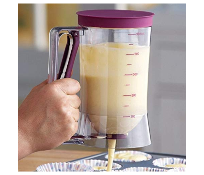 Generic 2409769 Batter Dispenser Cream Seperator Measuring Cup Baking Tools for Cakes Pink 2 in UAE