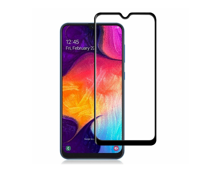 Generics TGA40 MB 9H Edge To Edge Protection Tempered Glass Screen Protector For Samsung Galaxy A40 - Black 1 in UAE