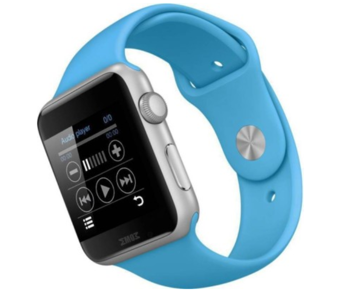 A1 Mobile Smart Watch with Memory and Sim Card Slot - Blue 3 in UAE