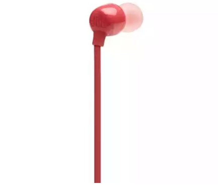 JBL Tune 115BT HSW115 Wireless In-Ear Headphones - Red 4 in UAE