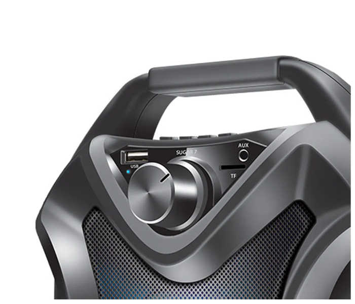 Audionic SUGAR7 Light Weight Mobile Speaker - Black 2 in UAE