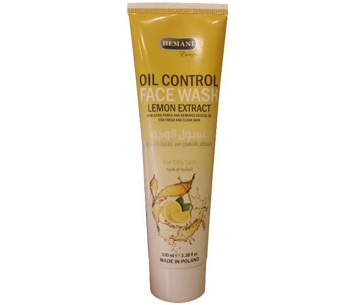 WB By Hemani 100ml Oil Control Face Wash with Lemon Extract 1 in UAE