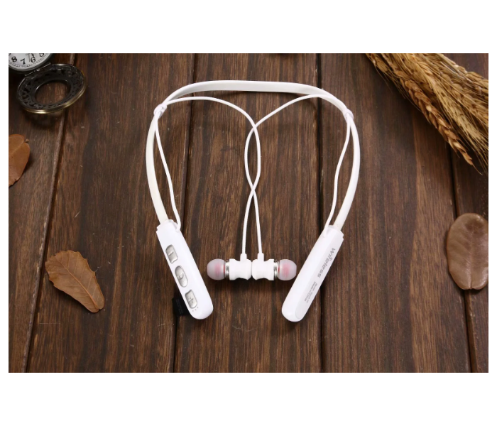 U77 Wireless Bluetooth Headset White 1 in UAE