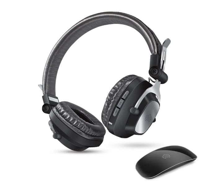 Audionic B26 Blue Beats LED TV Headphones - Black 1 in UAE