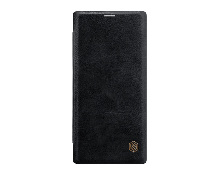 Nillkin QSNOTE10 Qin Series Leather Case For Samsung Galaxy Note 10 and Samsung Galaxy Note 10 5G - Black 2 in UAE