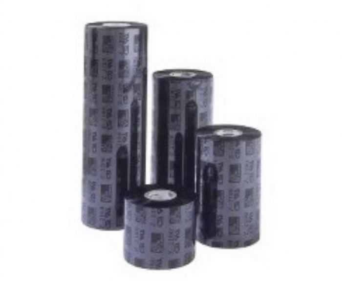 Zebra 2300 64MMX74M Wax Ribbon for Desktop Printers Black 1 in UAE