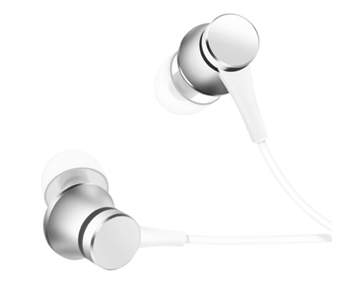 MI EARPHONES BASIC WITH MIC - SILVER 2 in OMAN