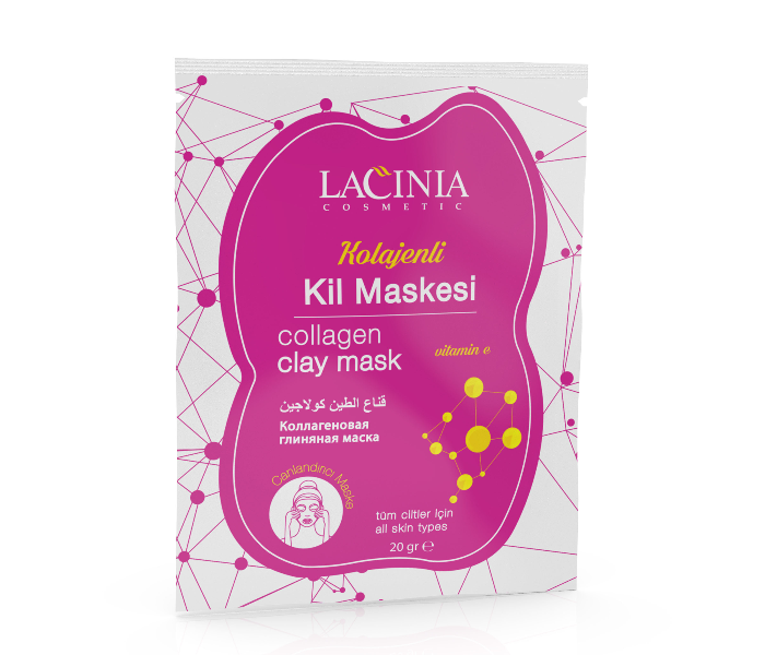 Lacinia Clay Mask Collagen Sachet 1 in OMAN
