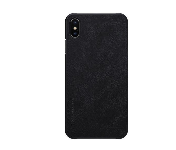 Nillkin QSXS Qin Series Leather Case For Apple iPhone XS and iPhone X - Black 1 in UAE
