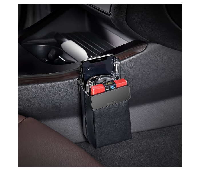 Baseus CRSBJ01 Thin and Concealed Design Magic Car Storage Rack Black 3 in UAE