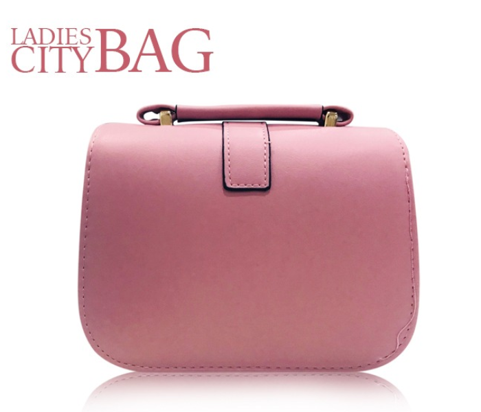Victoria Mini City Design Beautiful Sling Bag for Women - Pink 3 in UAE