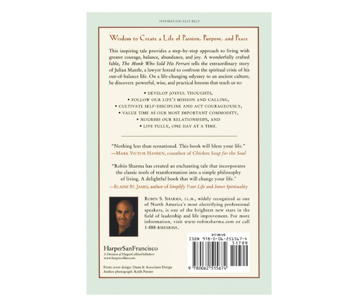 Monk Who Sold His Ferrari (Self Help) - Harper San Francisco E-Book 2 in OMAN