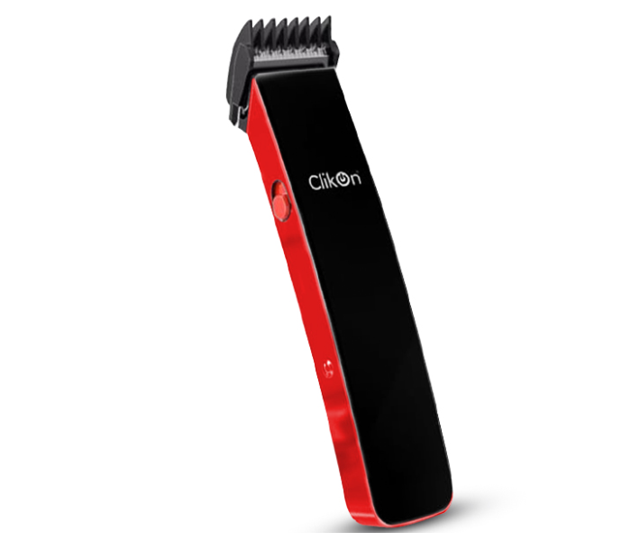 Clikon CK3216 Rechargeable Hair Clipper with Adjustable Comb - Red 1 in UAE