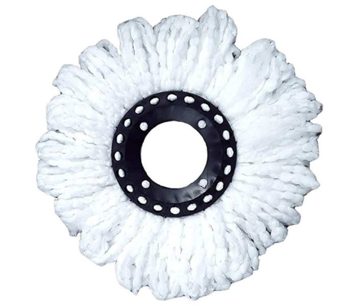 Home Pro 2473 20x25x5cm Spin Mop Head Refill White 1 in UAE