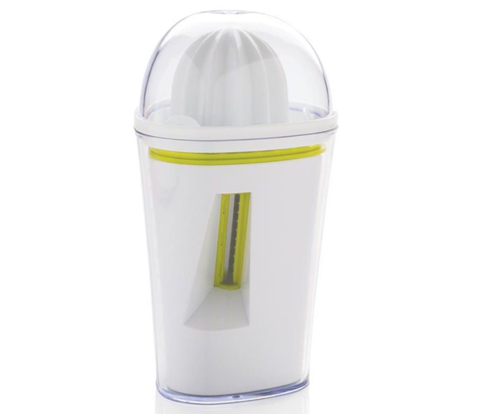 Generic 2233681 4-In-1 Multipurpose Vegetables Spiral Slicer With Juicer White and green 2 in UAE
