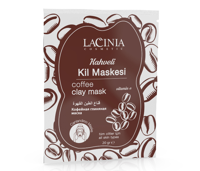 Lacinia Clay Mask Coffee Sachet 1 in OMAN