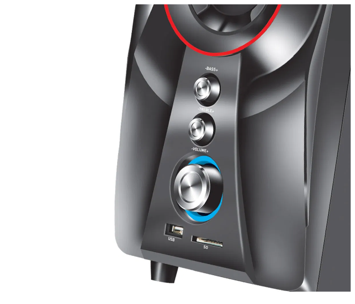 Audionic VISION300 2.1 Channel Wireless Speaker - Black 5 in UAE