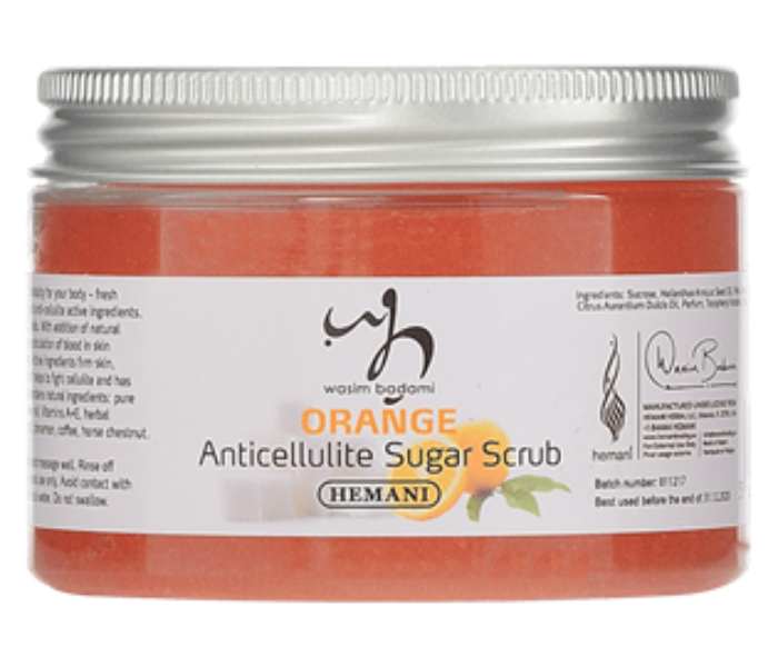WB By Hemani Orange Anti Cellulite Sugar Body Scrub 1 in UAE