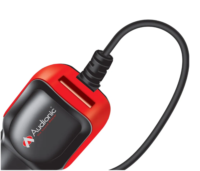 Audionic S200 Car Charger Adapter - Black 3 in UAE