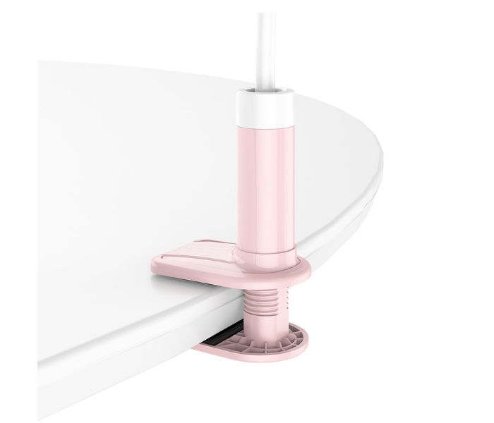 Hoco PH23 Balu Phone Stand Mobile Holder for 4.5-6.5 inch Mobile Phones -Pink 4 in UAE