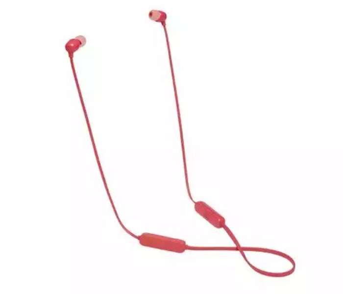 JBL Tune 115BT HSW115 Wireless In-Ear Headphones - Red 1 in UAE