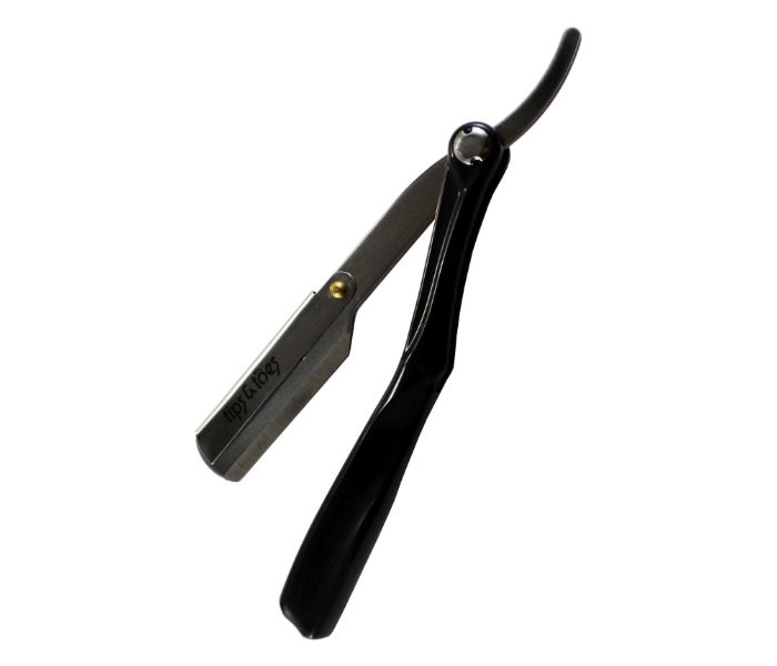 Tips - Toes TT758 Professional Straight Edge Stylish Folding Handle Barber Razor 5 in UAE