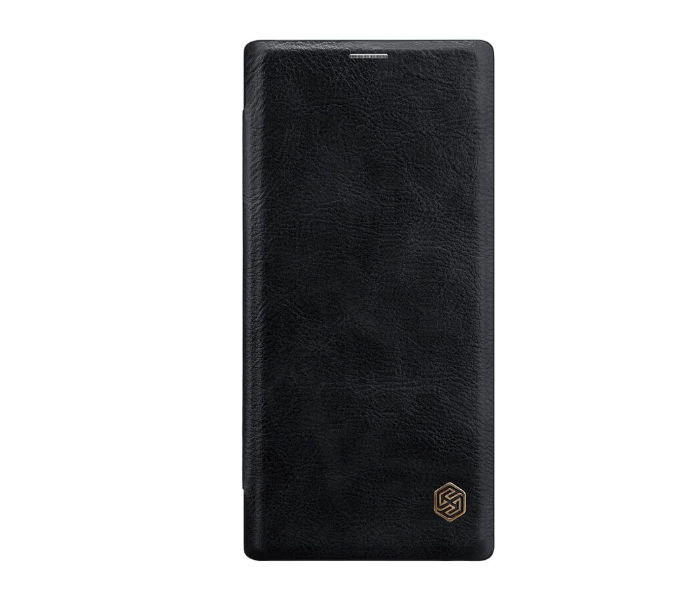 Nillkin QSNOTE10PS Qin Series Leather Case For Samsung Galaxy Note 10 Plus and Samsung Galaxy Note 10 Plus 5G - Black 2 in UAE