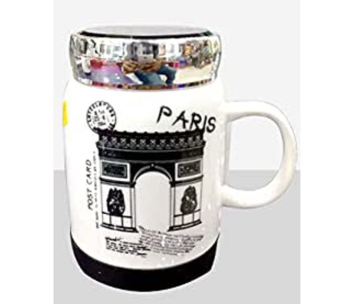 Jongo EN4529 Coffee Cup With Cap -White 1 in UAE