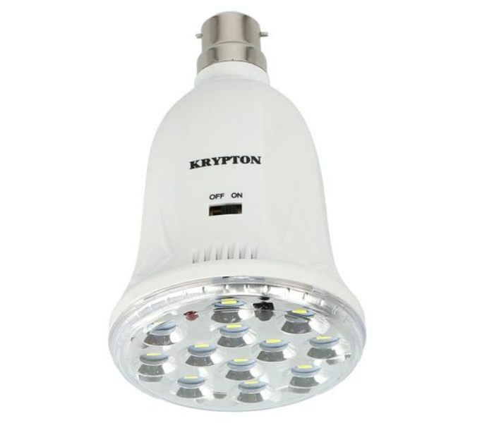 Krypton KNRB5020 Rechargeable Energy Saving Bulb 2 in OMAN