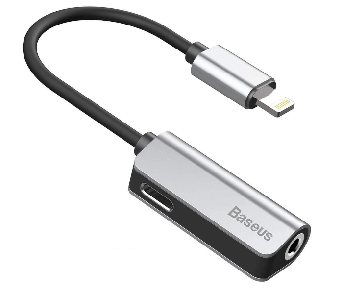 Go-DES GDUC028 3 in 1 Connector and Charge Adapter Lightening - Grey 1 in UAE