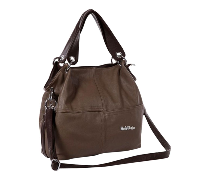 Weidi Polo Vintage Shoulder Bag - Brown 1 in UAE