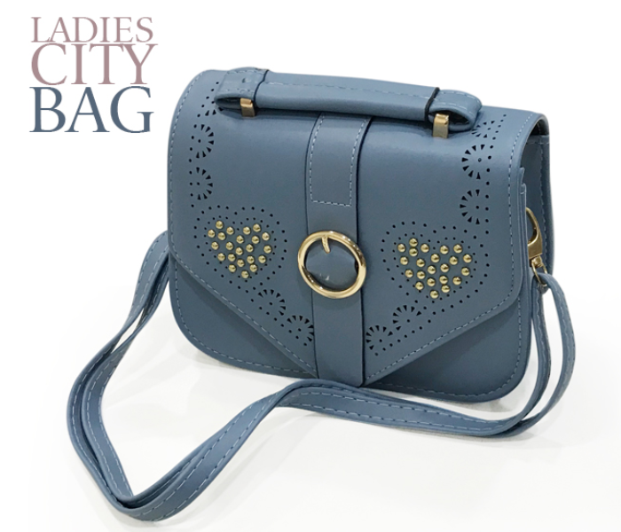 Victoria Mini City Design Beautiful Sling Bag for Women -Blue 1 in UAE