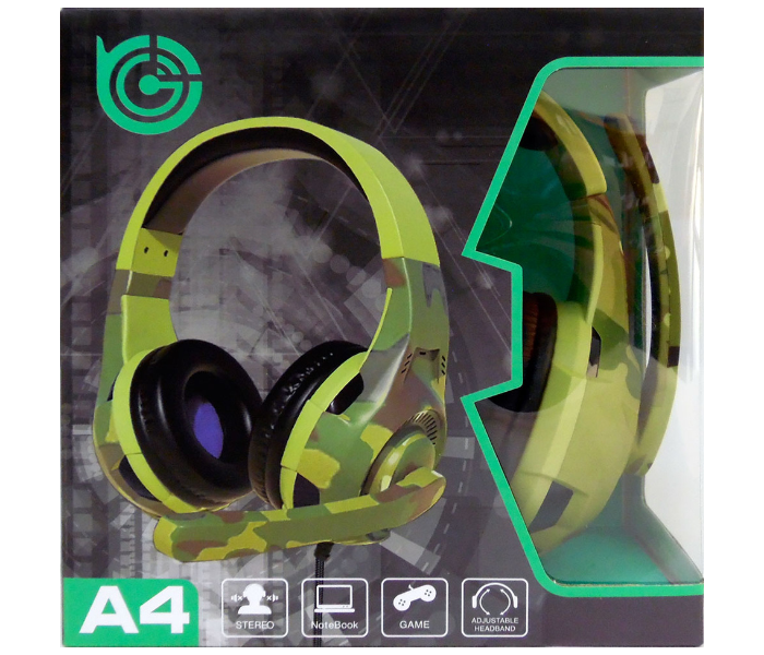 Zoom Tucci A4 PUBG Gaming Supper Bass Headset with Mic 2 in UAE