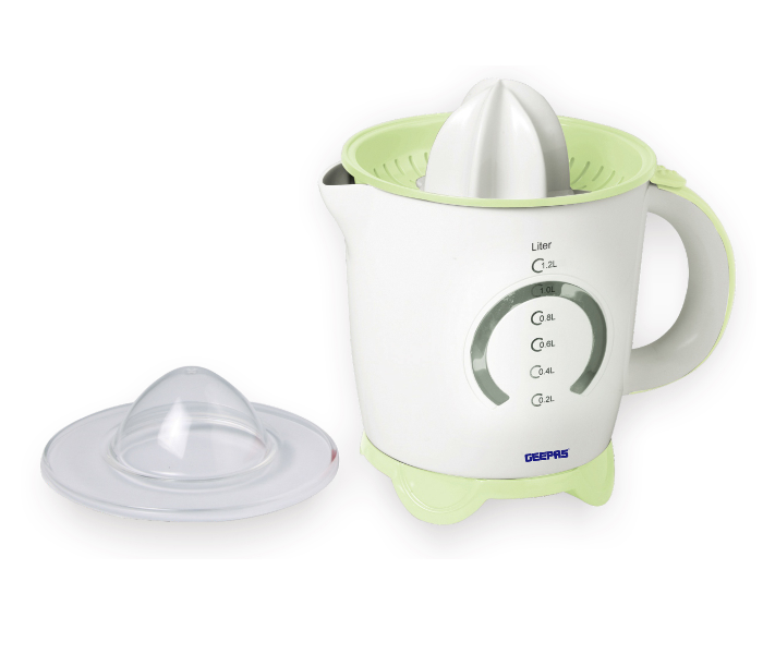 Geepas GCJ5383 1.2 Litre Citrus Juicer - White 4 in UAE