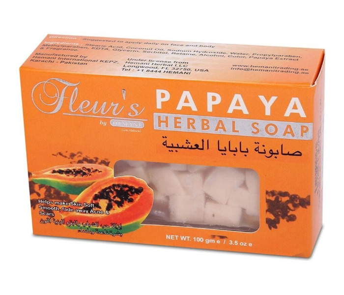 WB By Hemani Fleurs Papaya Soap 1 in UAE