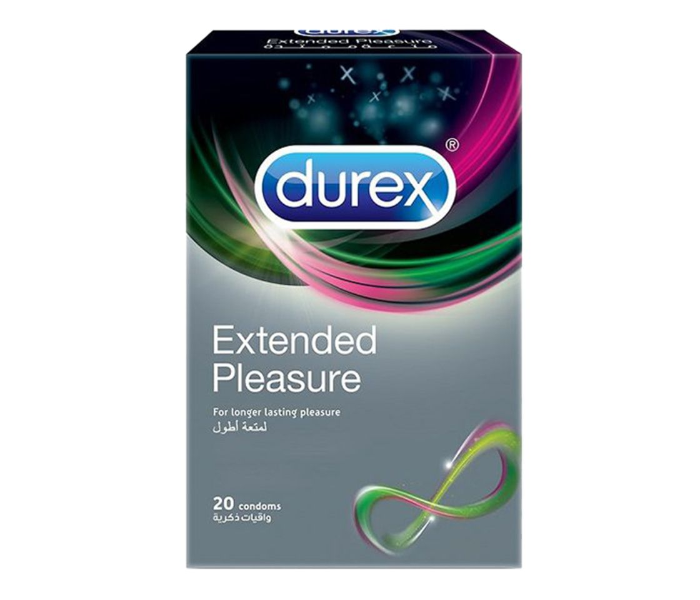 Durex Pack of 20 Extended Pleasure Condom 1 in UAE