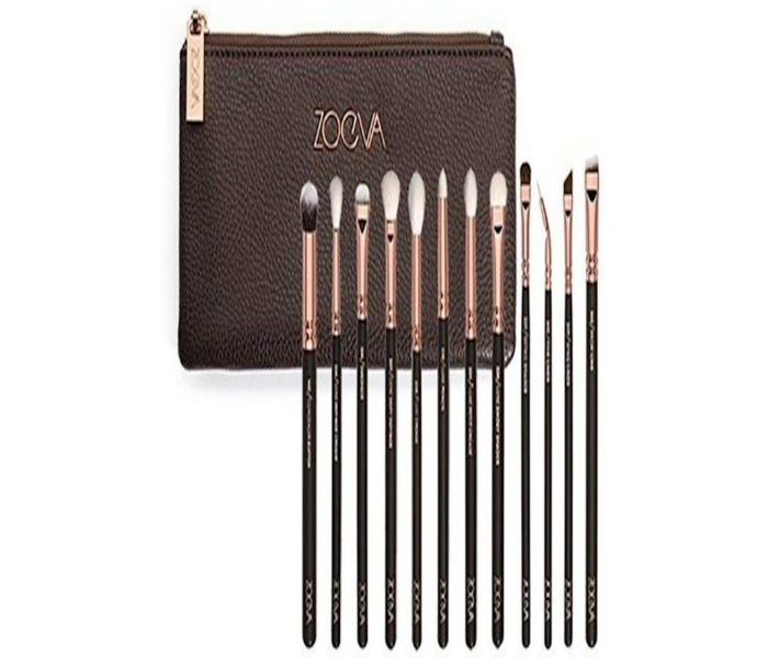 Zoeva 12piece Rose Golden Complete Eye Set-Brown 1 in UAE